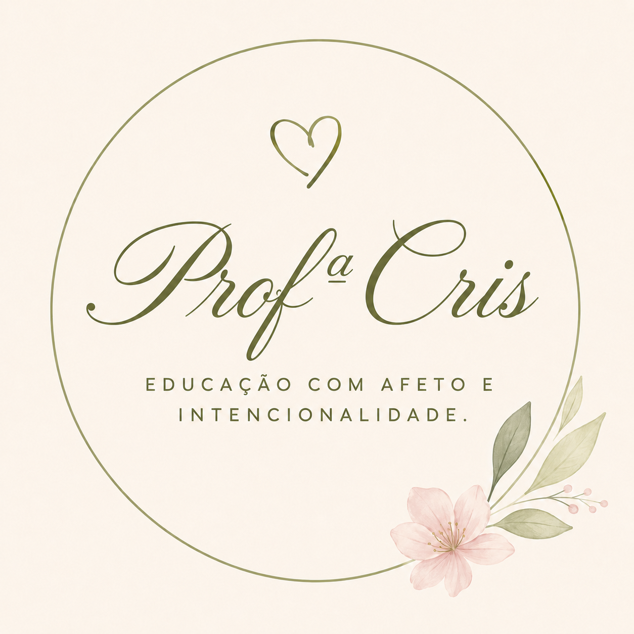 Logo Profª Cris